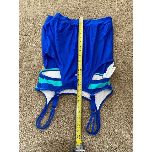 NEXT BY ATHENA BARRE TO BEACH DOUBLE UP TANKINI SWIM TOP, Size 34 B/C, MSRP $78 - Picture 7 of 9